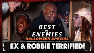(MUST WATCH) EXPRESSIONS TERRIFIED! Robbie & Ex Enter HAUNTED SCHOOL! | Best Of Enemies Special 🎃