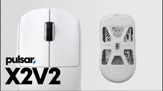 X2V2 Gaming Mouse - Same Shape Completely revamped - Pulsar Gaming Gears ®