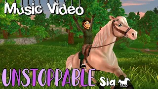 Unstoppable ~ Sia | Music Video | Star Stable Online