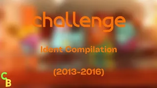 Challenge Ident Compilation (2013-2016)