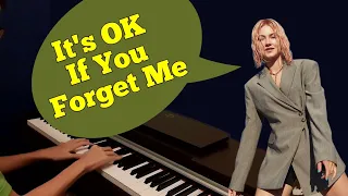 Astrid S - It´s Ok If You Forget Me (Piano Instrumental/Lyrics)