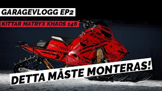 GARAGEVLOGG | Bygger hoppskoter🤩 | MATRYX KHAOS 146 mod |