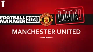 FM20 Manchester United Career Mode | Fixing Man United Ep1 | Football Manager 2020 Stream Replay