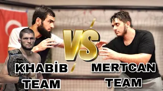 MERTCAN BAHAR VS KHABİBİN KÖYLÜSÜ KAPIŞTI