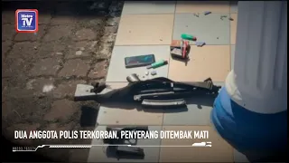 Dua anggota polis terkorban, penyerang ditembak mati