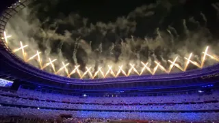 Tokyo 2020 closing ceremony firework