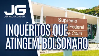 Ministro do STF suspende julgamento de recursos de inquéritos que atingem presidente Bolsonaro