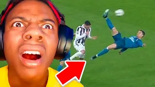 IShowSpeed React to Cristiano Ronaldo Clips