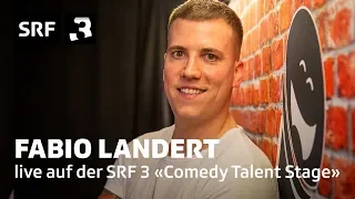 Fabio Landert: Die Ausrede, die immer funktioniert 🤫 | Comedy Talent Stage | SRF