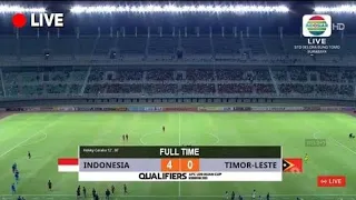 🔴GACORR🔥INDONESIA VS TIMOR LESTE KUALIFIKASI PIALA ASIA U-20 2023 4-0!