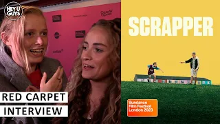 Scrapper Premiere - Charlotte Regan & Lola Campbell on Lola's audition tape & working class films