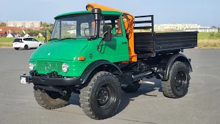 1973 Mercedes Benz Unimog 416 Grün