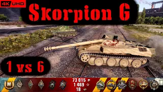 World of Tanks Rheinmetall Skorpion G Replay - 8 Kills 4K DMG(Patch 1.6.1)