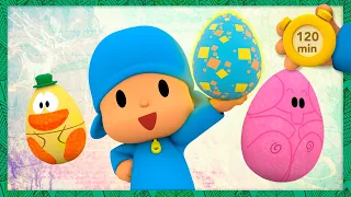 POCOYO E NINA 🥚 Um slide de ovo de Páscoa 🎢 [120 min] | DESENHOS ANIMADOS para crianças