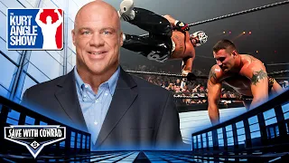 Kurt Angle on his match with Rey Mysterio & Randy Orton at Wrestlemania 22