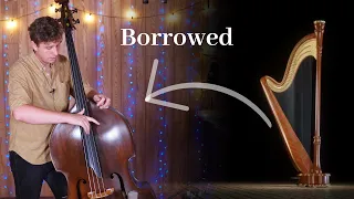 Borrowing from Harpists - Double Bass Harp Harmonics #1