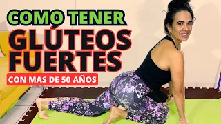 GLÚTEOS DUROS MÁS DE 50 años 🍑🔥 #abuelafitperu #fitness #glutes #gluteos