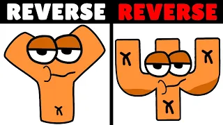 Reverse Adrian Spanish VS Reverse Adrian Greek Alphabet Lore | Part 3 (Ω-A...)