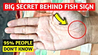 Meaning of Fish Sign in hand 🐟 | Fish sign in palmistry