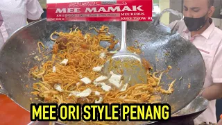 Malaysia Street Food || Goreng Mee Mamak Ori Style Penang  || FAMOUS FRIED SQUID NOODLE IN PENANG.