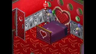 sims 1 mashuga love bed