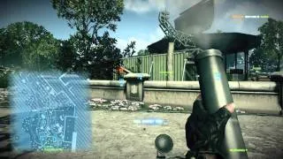 Battlefield 3 - M224 Mortar laying waste to campers in Operation Metro