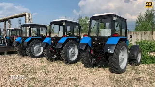 Новые трактора Беларус-82.1 снова в синем цвете. МТЗ-82.1, МТЗ-82.1 с балкой