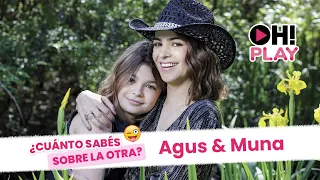 Agustina Cherri y Muna Pauls pasaron por la nueva sección, cuánto sabés sobre la otra