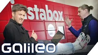 Instabox! Der vielleicht unkomplizierteste Paketdienst der Welt? | Galileo | ProSieben