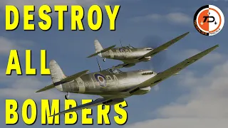 DCS WORLD | Destroy All Bombers - Warbird Tactics.