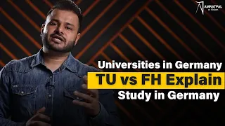 Universities in Germany | TU vs FH Explain | Study in Germany  #Shorts