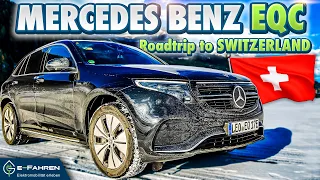 Mercedes Benz EQC 400 AMG Line | Roadtrip to Switzerland | Laden | Verbrauch | Routenplanung