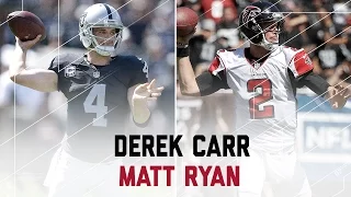 Matt Ryan vs. Derek Carr Highlights | Falcons vs. Raiders | NFL Week 2 Player Highlights