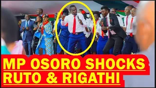 GREAT MUSICAL PERFOMANCE BY MP OSORO LEAVE RUTO, RIGATHI & KENYANS SHOCKED🤣THEY HAVE NEVER SEEN THIS