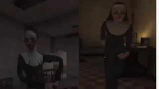 Evil Nun VS Evil Nun 2 (Jumpscare battle) #Keplerians