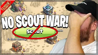 Going for a Perfect War without SCOUTING the Enemy Bases! - Clash of Clans
