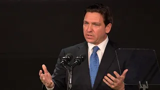 Watch Live | Gov. DeSantis speaking in Gainesville