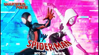 SH Figuarts Across the Spider-Verse Miles Morales and Spider Gwen Marvel Figure Reveals