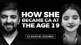 Revealed The Secret: How She Secured AIR 1 At Age 19 | Youngest CA In INDIA | @ca_nandini19