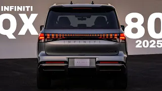 All-new 2025 INFINITI QX80 full-size luxury SUV: Firstlook Details