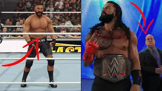 WWE 2K24 Things You Might Not Know (That Are Amazing Details)