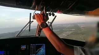 Twin Otter to Lawas | unable to land, RTB Miri
