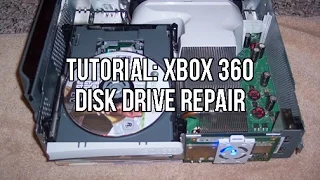 Tutorial How To Fix Your Xbox 360 Disk Drive: Open Tray, Laser Now Reading Disks, Stuck Tray