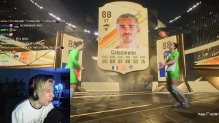 xQc packs a double walkout in his first Pack