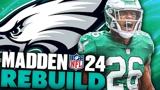 Saquon Barkley Philadelphia Eagles Rebuild! Madden 24 Philadelphia Eagles Rebuild!