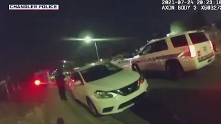 Chandler Police officials release body camera video in connection with police shooting