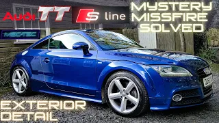 Audi TT S Line Mystery Misfire SOLVED! PCV Valve change, Rocker cover reseal and Exterior Detail !!