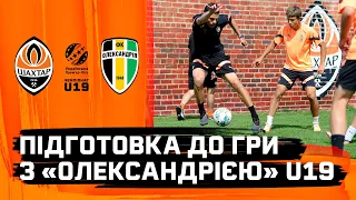 Як Шахтар U19 готується до матчу з Олександрією U19?