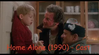 Home Alone (1990) - Cast -How Actors how they looks in real life. Then and Now.