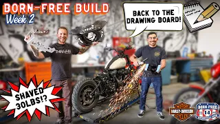 Back to the drawing board! Born-Free Build - Week 2 - Vlog 70